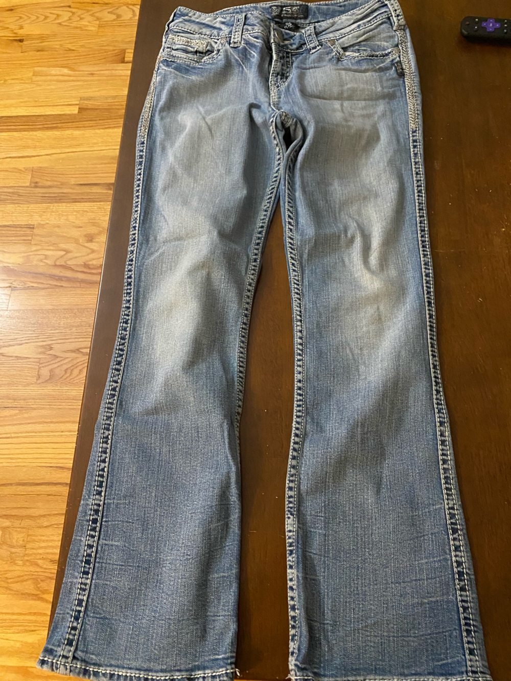 Silver Jeans Men's Straight Light Wash Blue Denim